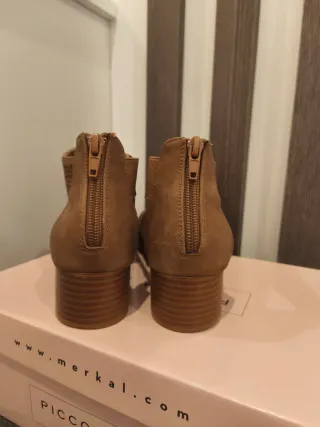 Sandalias Piccola Piu Beige/Marrón Talla 37