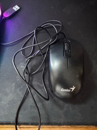 Ratón Genius USB Negro