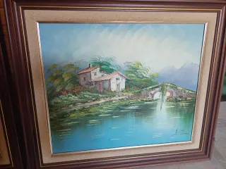 Quadri a olio paesaggi