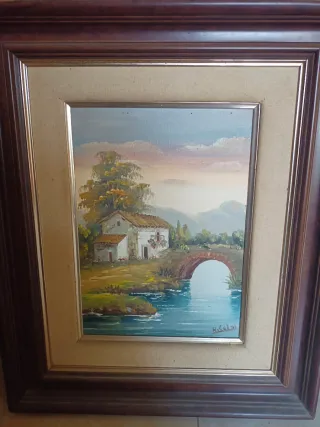 Quadri a olio paesaggi