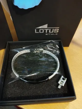 Pulsera Lotus Hombre Negra