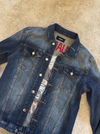 Chaqueta vaquera Dsquared2 bordada