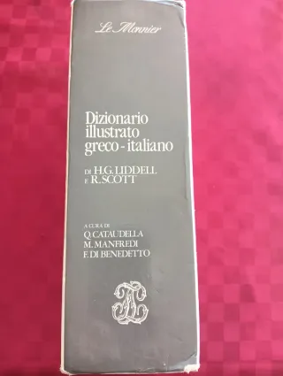 Dizionario illustrato greco-italiano (Greek Edi...