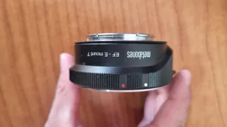 Adaptador Metabones Canon EF a Sony E