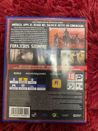 PS4 Red Dead Redemption 2