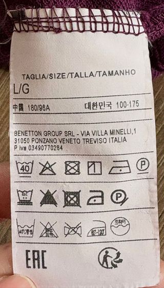 2 Polos Benetton Talla S