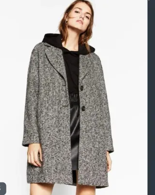 Abrigo Zara jaspeado