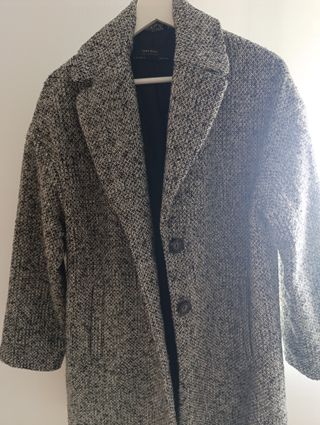 Abrigo Zara jaspeado