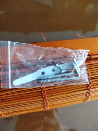 Cortina Stor Bambú Naranja enrollable exterior int