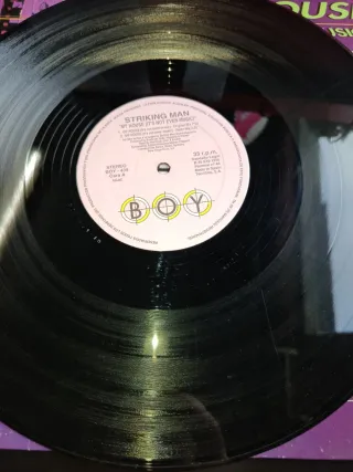 TEMAZO / Striking Man My House Vinilo