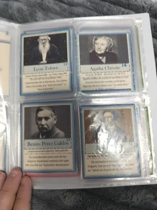 Colección Cromos Personajes Históricos
