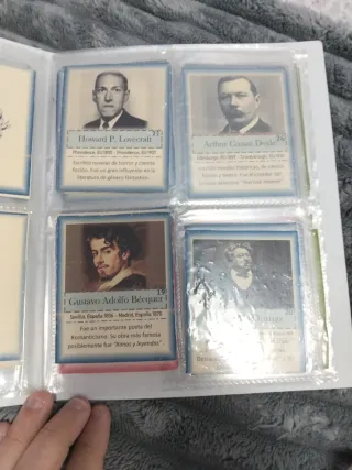 Colección Cromos Personajes Históricos