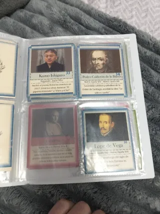 Colección Cromos Personajes Históricos