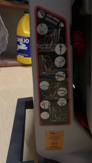 Seggiolino auto BB con ISOFIX