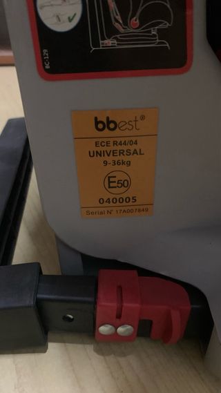 Seggiolino auto BB con ISOFIX