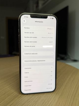 iPhone 12 Pro Max - 100% batería