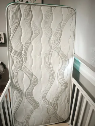 Cuna convertible blanca