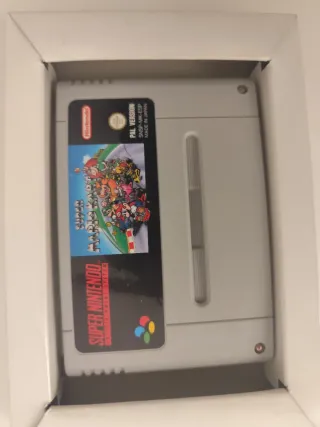 Super Mario Kart PAL Español Caja y Juego