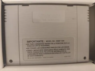 Super Mario Kart PAL Español Caja y Juego