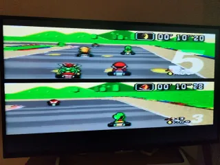 Super Mario Kart PAL Español Caja y Juego