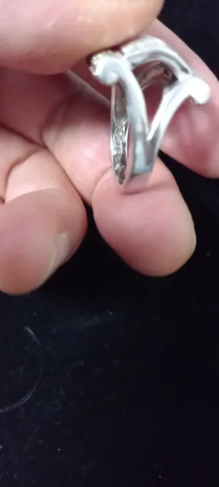 Sortija Plata 925 con Moissanitas