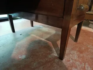 ANTIGUO ESCRITORIO BURO DE ROBLE