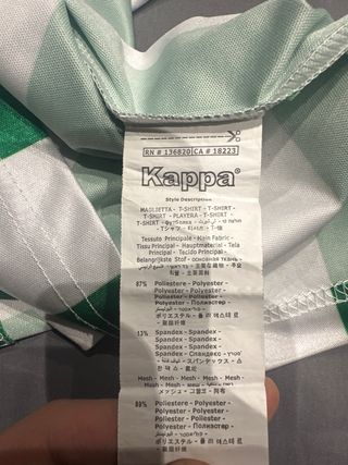 Camiseta Kappa Real Betis - Joaquín 27