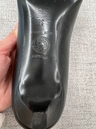 Décolleté Versace Pump Vitello Nero