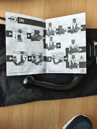 Bola enganche con llave