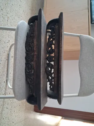 2 Baldas Decorativas Madera de 46x15x 15