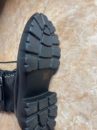 Botas altas negras mujer