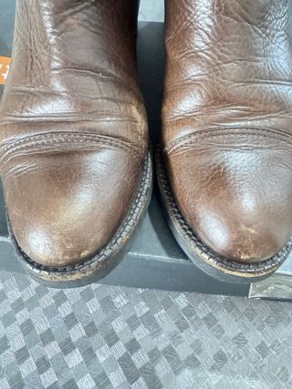 Stivaletti marroni con fibbia