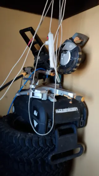 Sierra ingletadora para madera