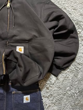Chaqueta Carhartt Bomber Vintage | Talla M Negra