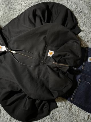 Chaqueta Carhartt Bomber Vintage | Talla M Negra