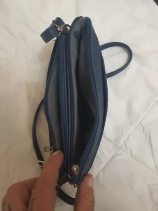 Borsa Chanel Blu Dorato