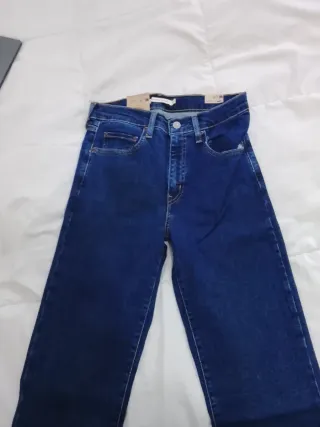 Pantalón Levis Mujer Azul Oscuro Talla 28