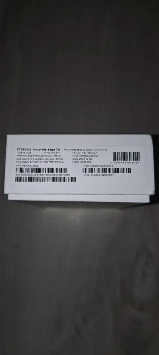 Motorola Edge 70 Verde