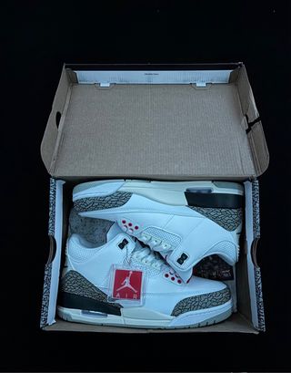 Jordan 3 White Cement