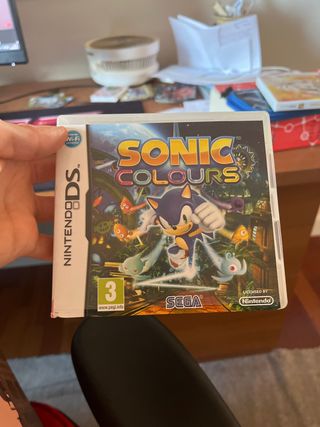 Sonic Colours DS Nintendo