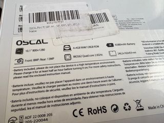 Tablet Oscal Pad 70 WiFi 128GB Nueva