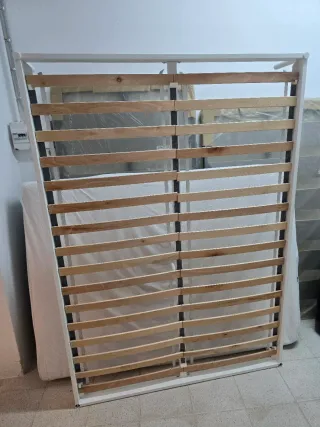 Somier + Colchon cama de 135 x 200 cms