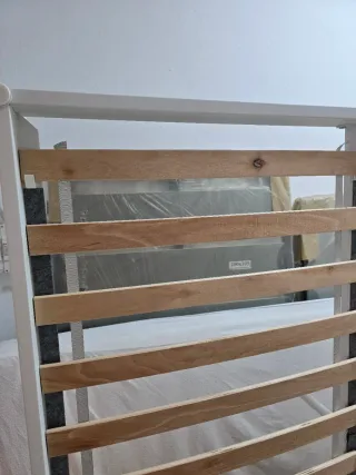 Somier + Colchon cama de 135 x 200 cms