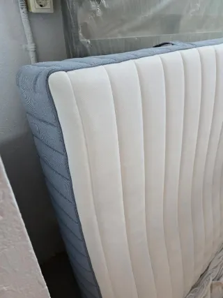 Somier + Colchon cama de 135 x 200 cms