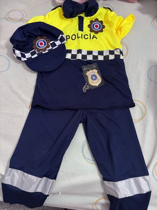 Disfraz Policía Local Talla Infantil 6-8