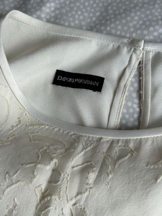 Vestido Emporio Armani Blanco