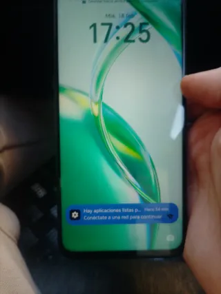 Móvil negro honor smart 200