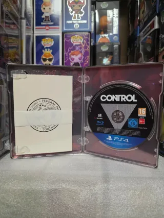 Control PS4 (PlayStation 4) Steelbook