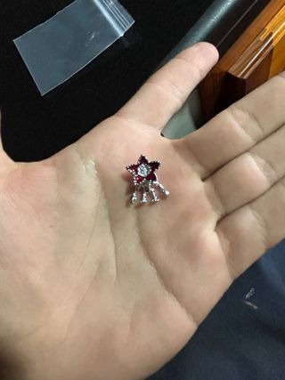 3 Charms Colgantes Luces Navideñas