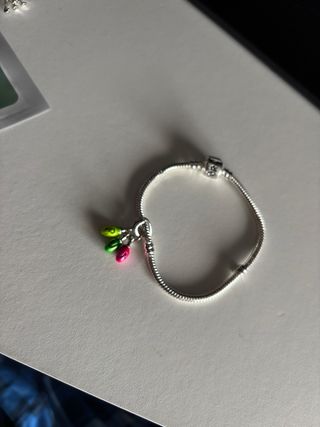 3 Charms Colgantes Luces Navideñas